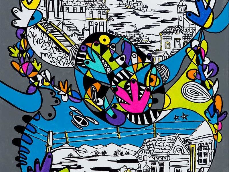 Arte chileno - "Puerto Materno" - Matte Macarena | ARTEX