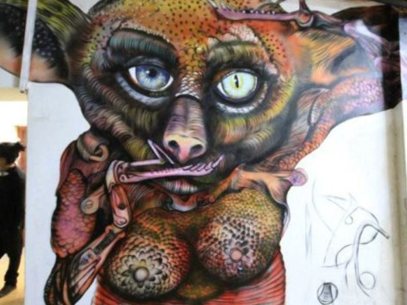 Homie mural - Que Zhinin | ARTEX